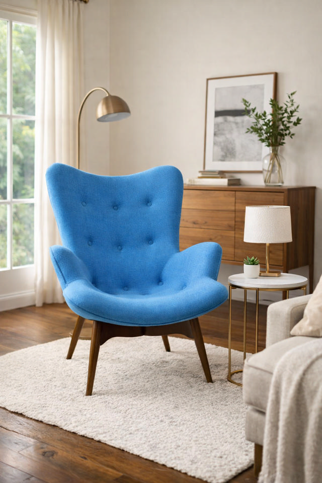 TOKYO Gæstestol, blå